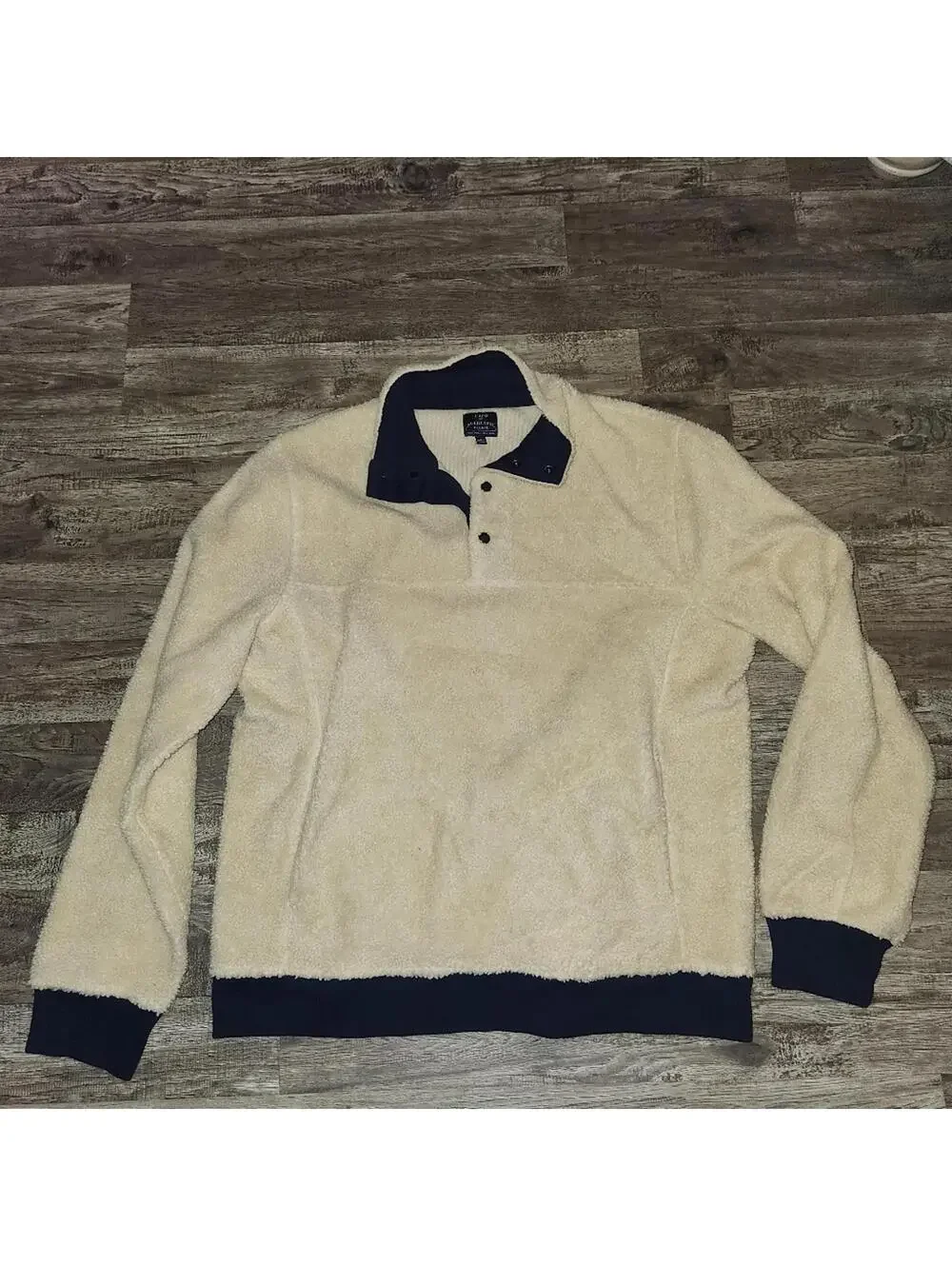 J.Crew Faux Fur Popover Sweater